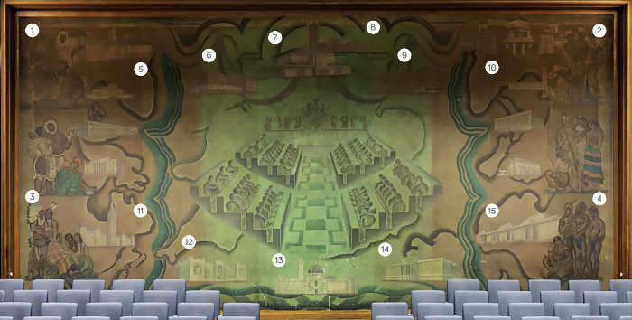 Numbered Jarvis Hall muralpng